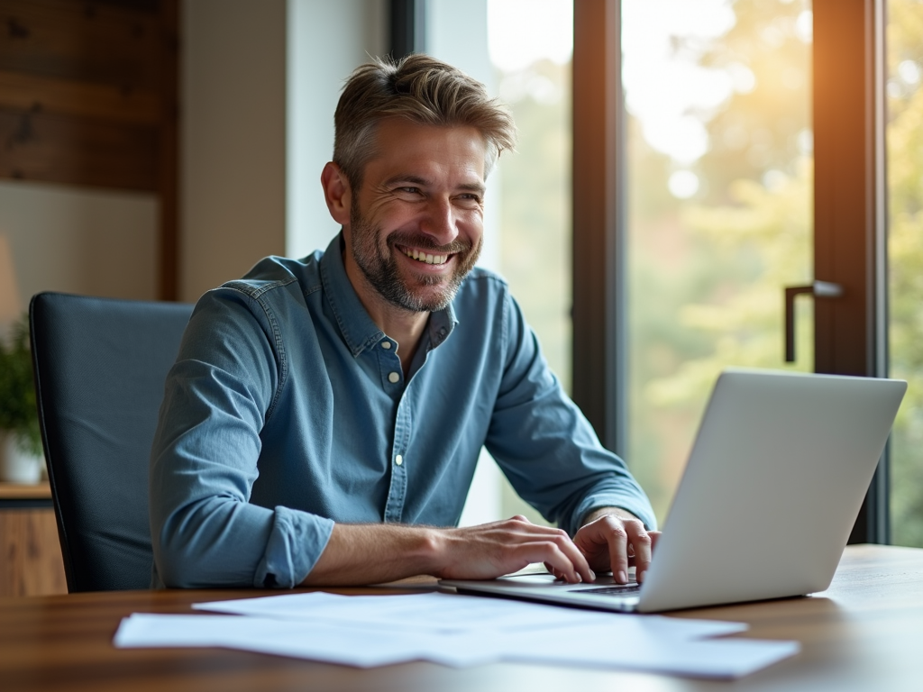 A self-employed worker enjoys the tax benefits of the Rürup Pension.