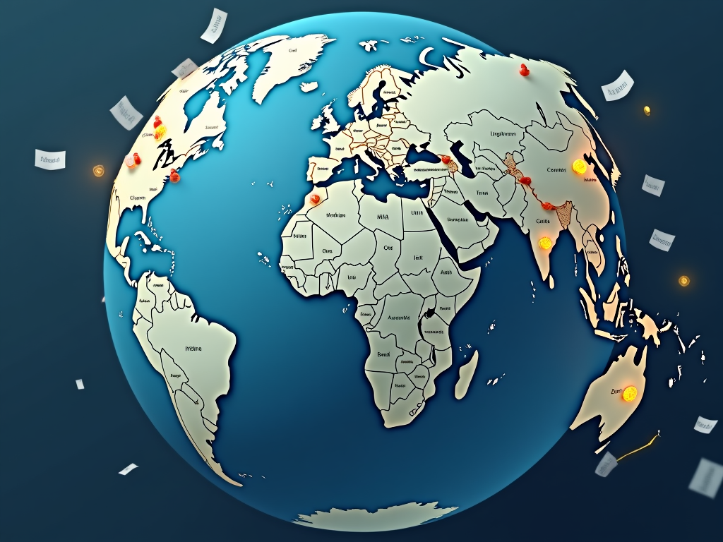 Der Globus symbolisiert die weltweite Diversifikation von ETFs.