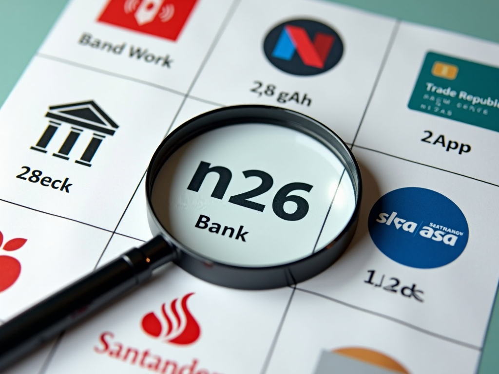 Comparison of the main providers of checking accounts in Germany.