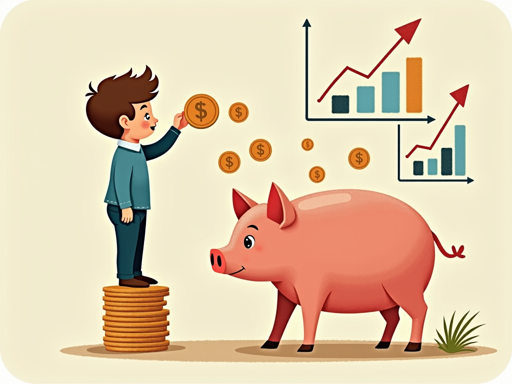 Children Saving: Secure Growth with Savings Accounts and Term Deposits.