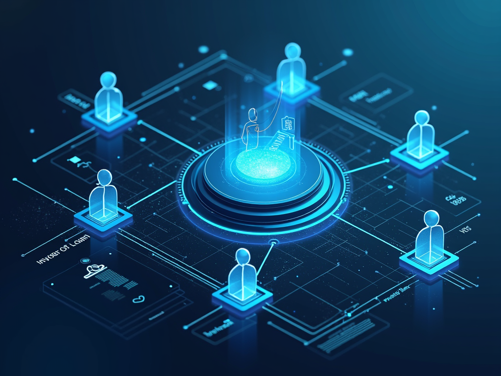 Overview of the digital P2P lending platform.