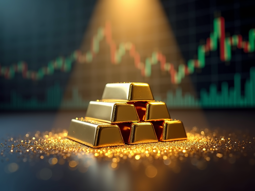 Goldbarren als Symbol für Stabilität in unsicheren Zeiten.
