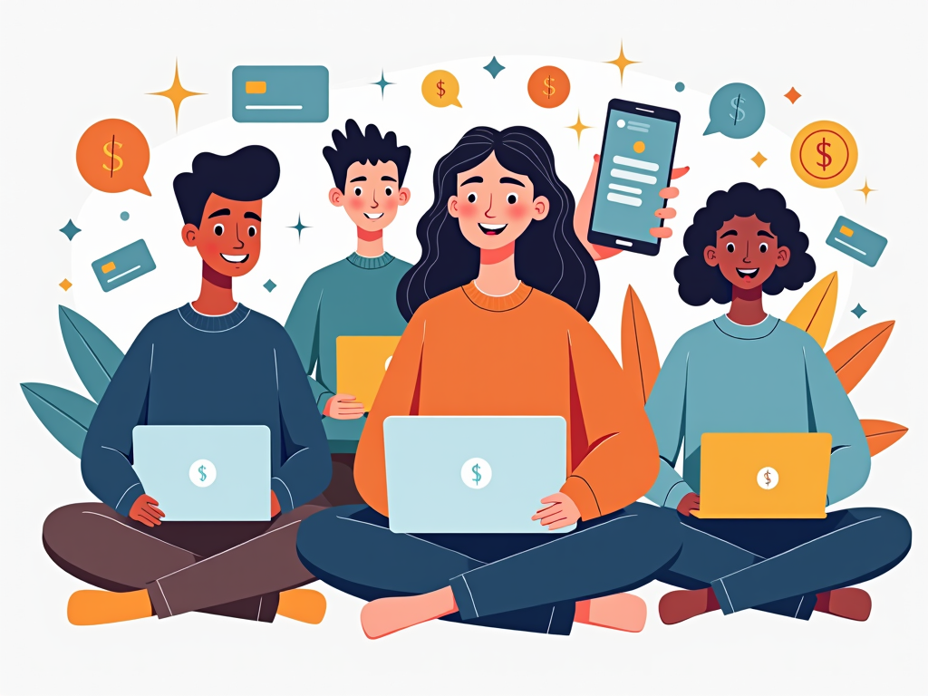 Studierende nutzen digitale Plattformen für kostenlose Kontoführung und Kreditkarten.