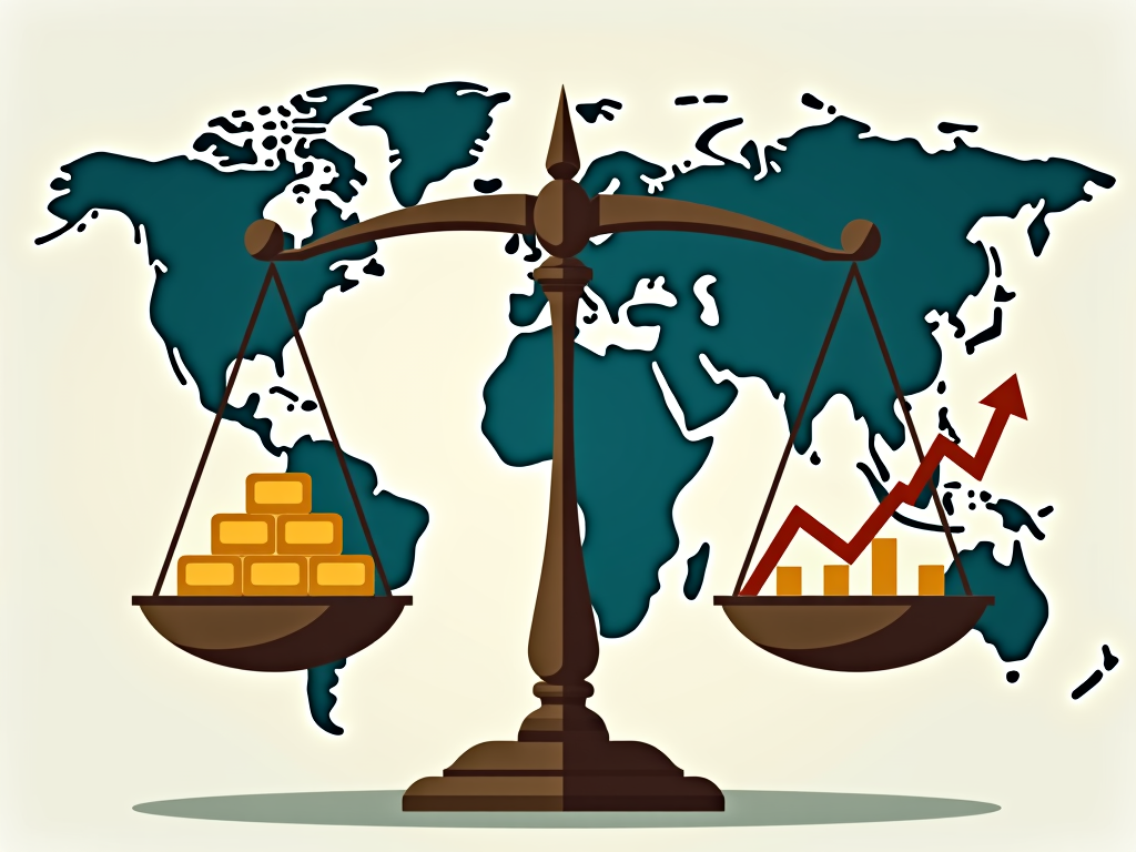 L'equilibrio tra stabilità e volatilità nell'investire in oro.