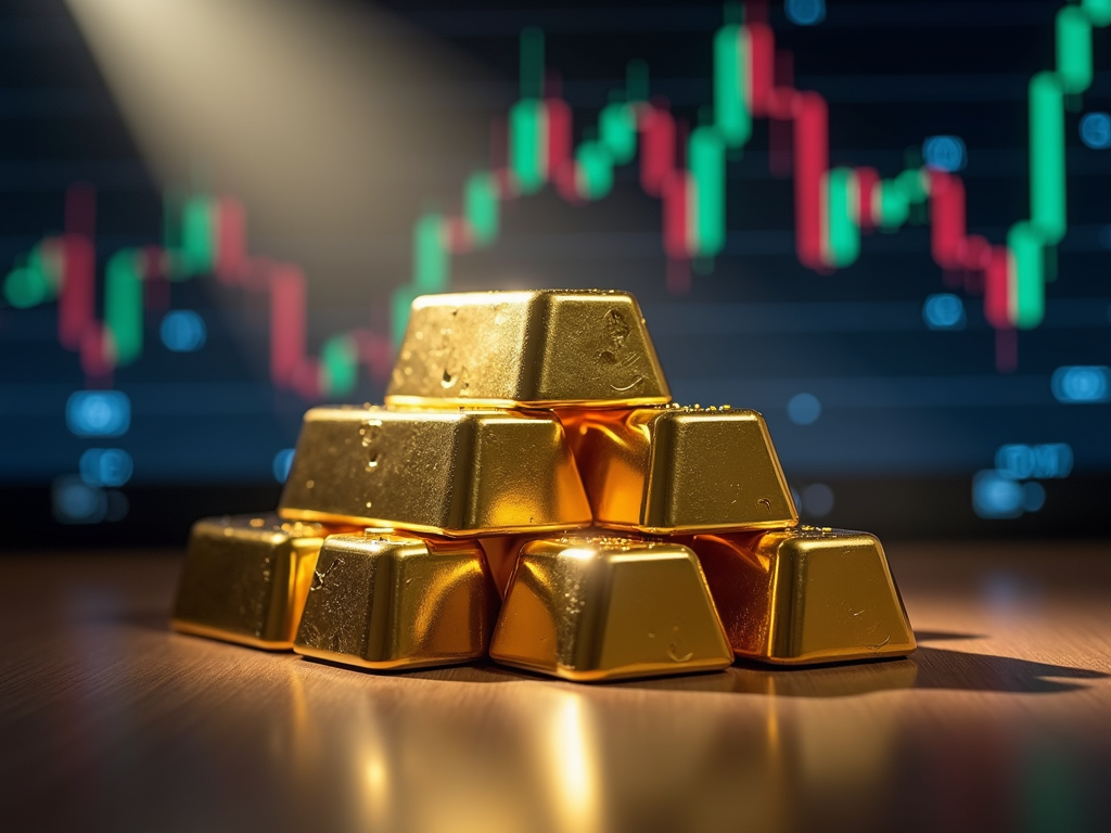 Goldbarren als Symbol für Stabilität in unsicheren Zeiten.