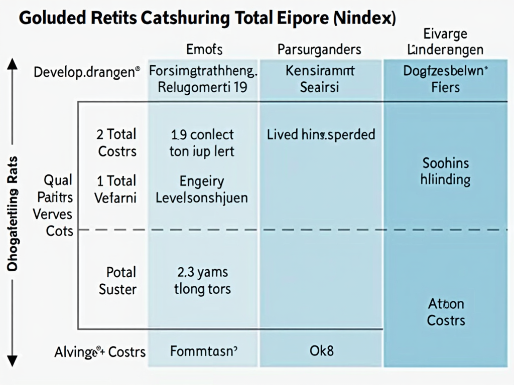 Diagramm der Total Expense Ratio eines ETFs.