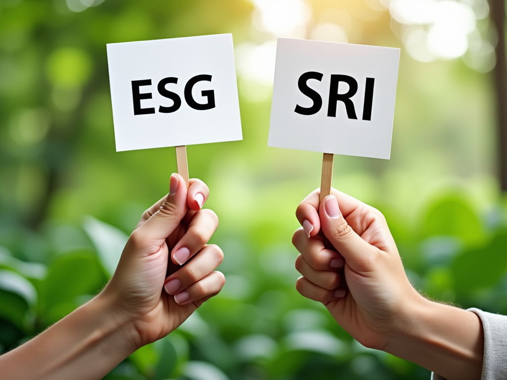 ESG und SRI: Zwei Pfade zu nachhaltigen Investitionen.