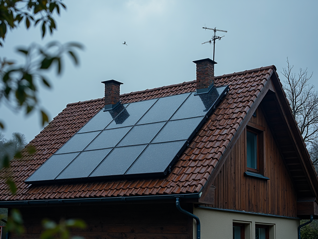 Eine Photovoltaikversicherung bietet Schutz vor unvorhersehbaren Naturgewalten.