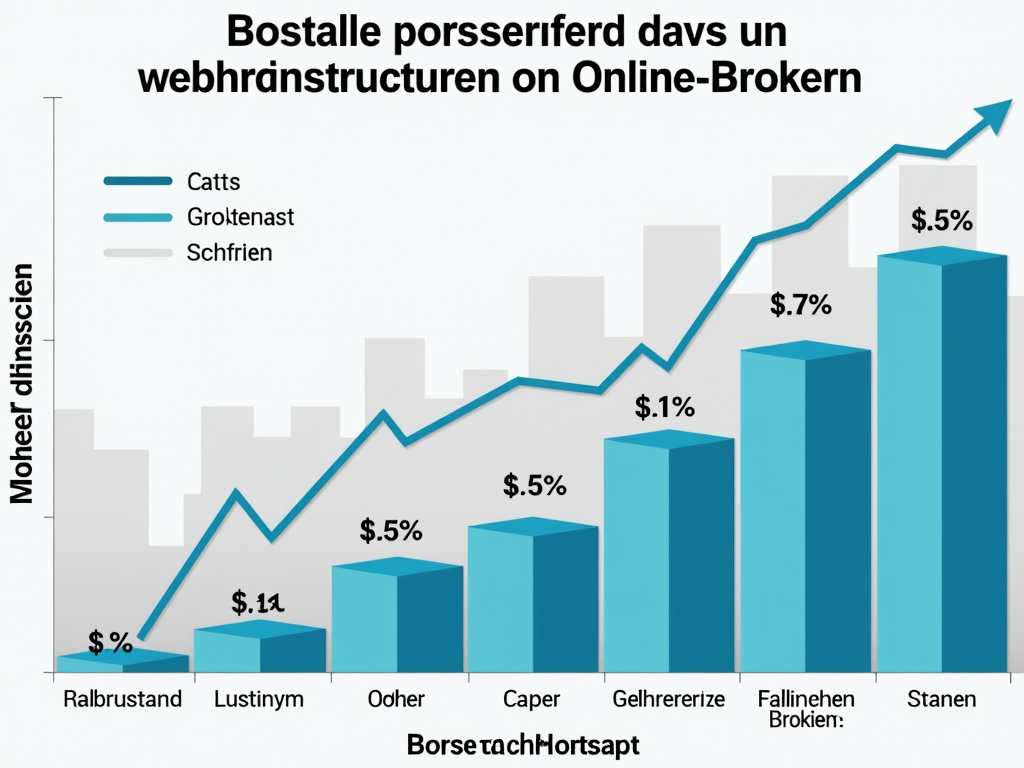 Vergleich der Gebührenstrukturen von führenden Online-Brokern.