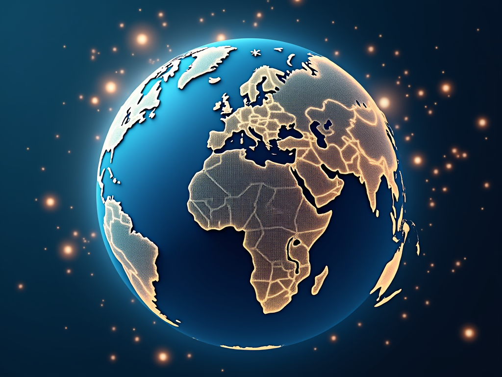 Der Globus symbolisiert die weltweite Diversifikation von ETFs.