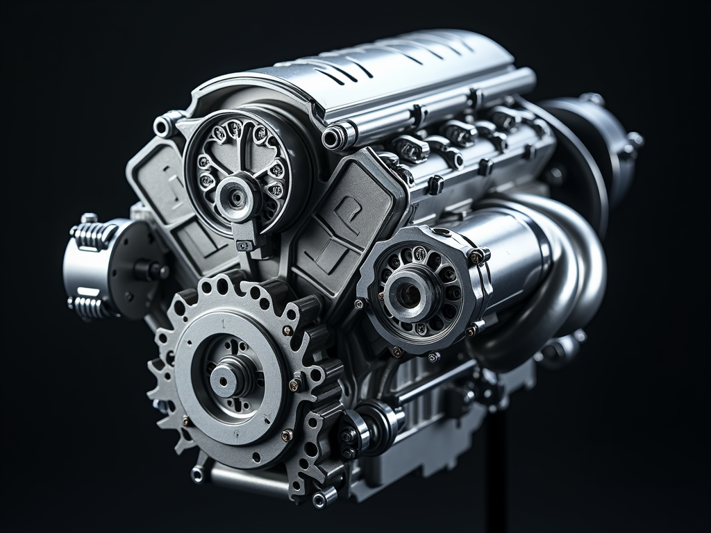 Platino e Palladio in un moderno motore automobilistico.