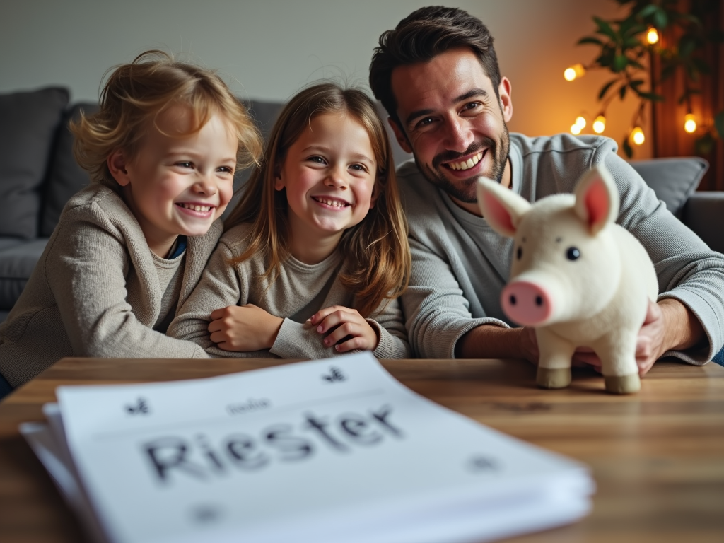 Le famiglie beneficiano delle sovvenzioni statali della Riester Pensione.