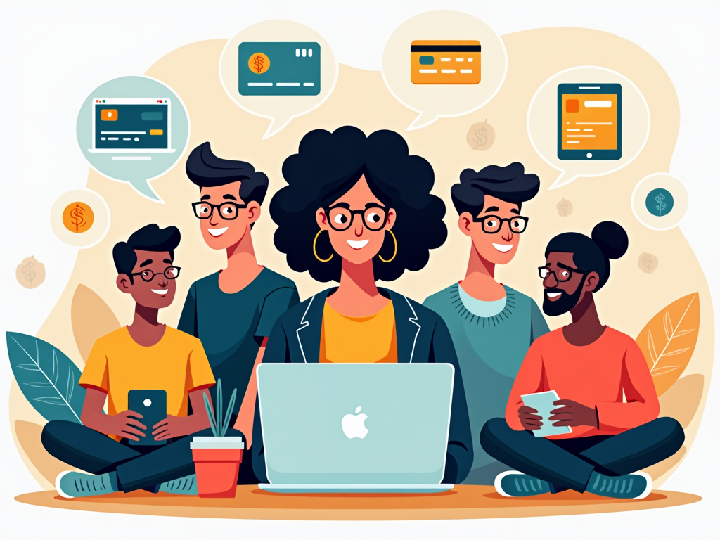 Studierende nutzen digitale Plattformen für kostenlose Kontoführung und Kreditkarten.