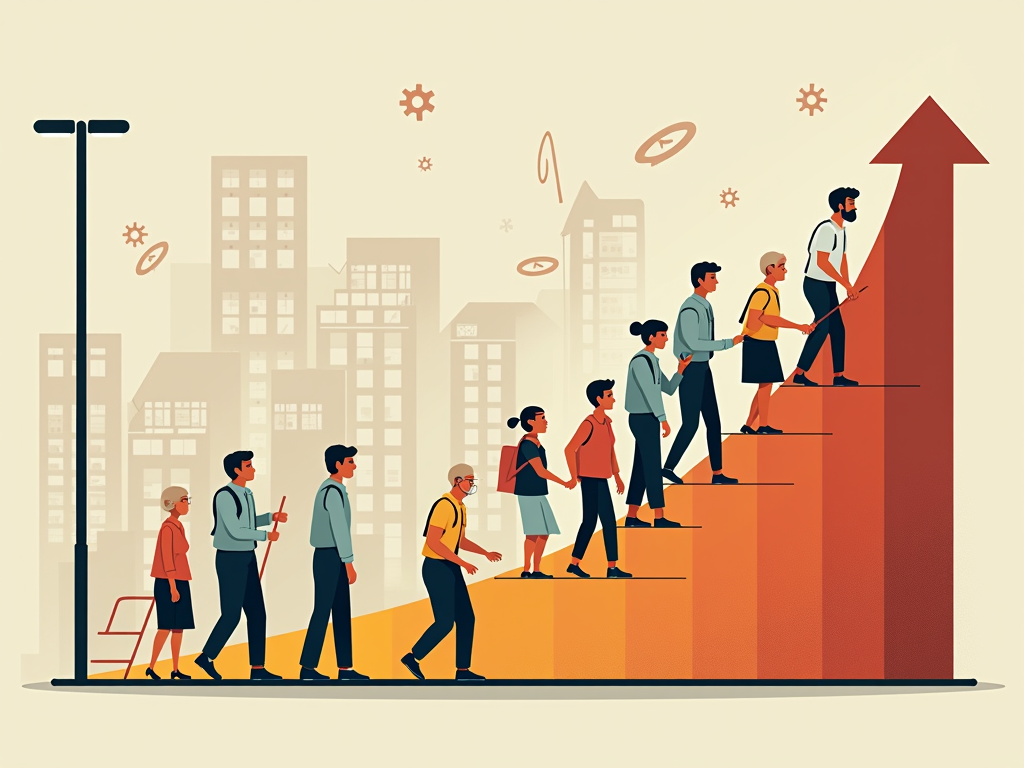 Demographic change and its consequences for the pension system.