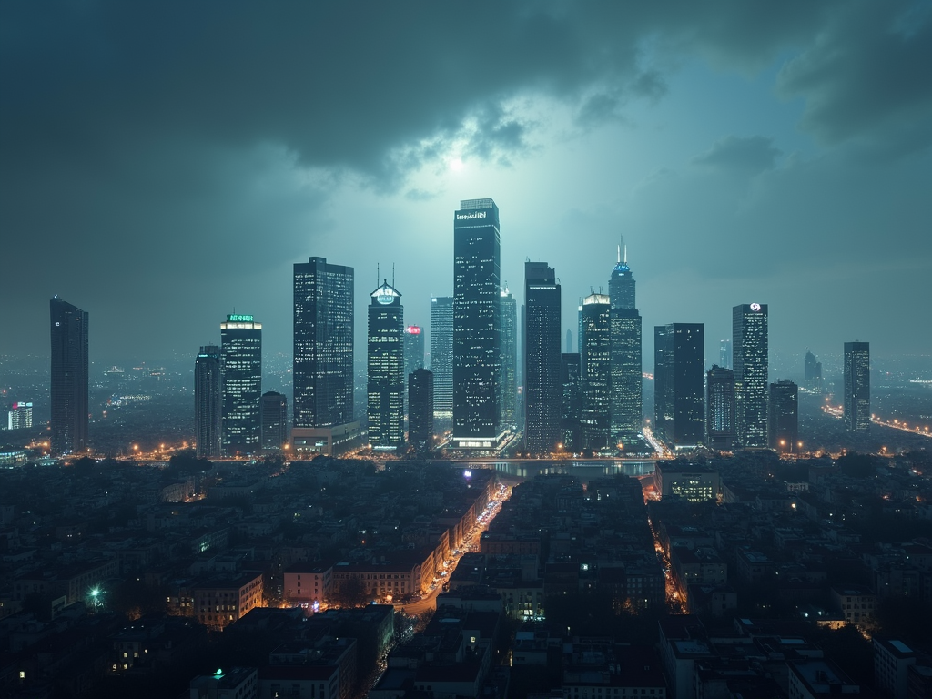 Lo skyline simboleggia le incertezze nel mercato immobiliare.