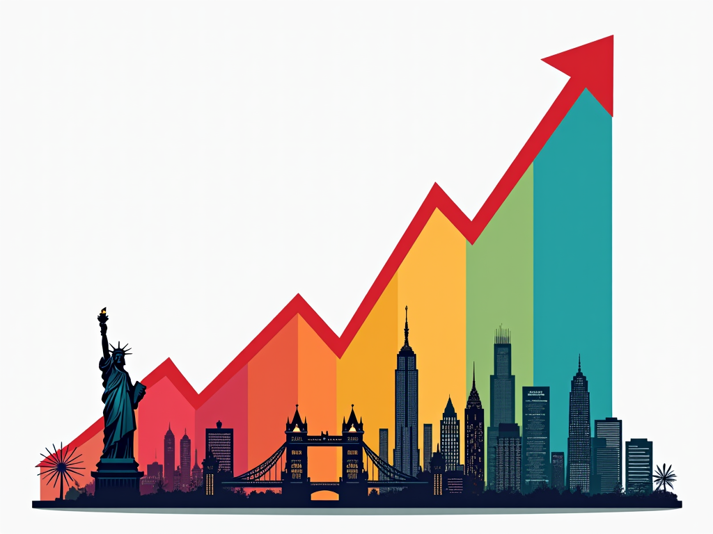 A comparison of growth opportunities between emerging and developed countries.