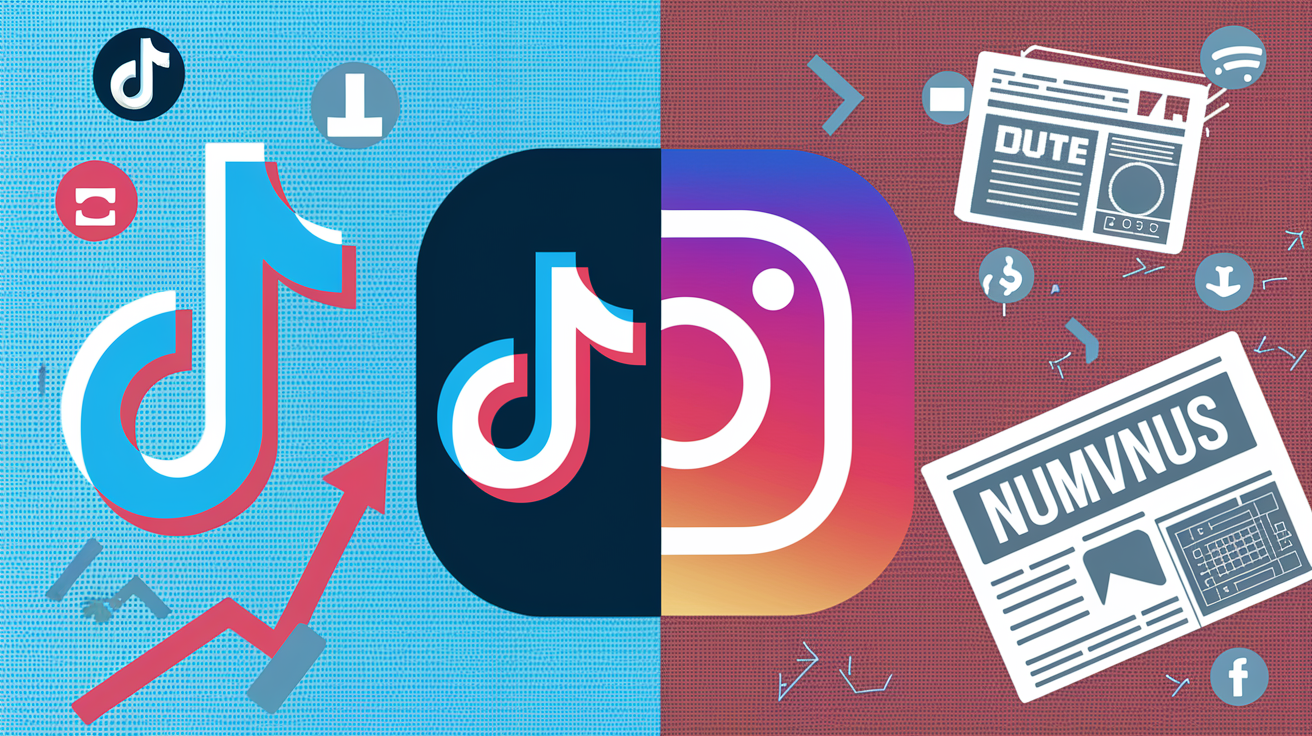 Vergleich der Werbeeinnahmen: Social Media Plattformen übertreffen traditionelle Medien.