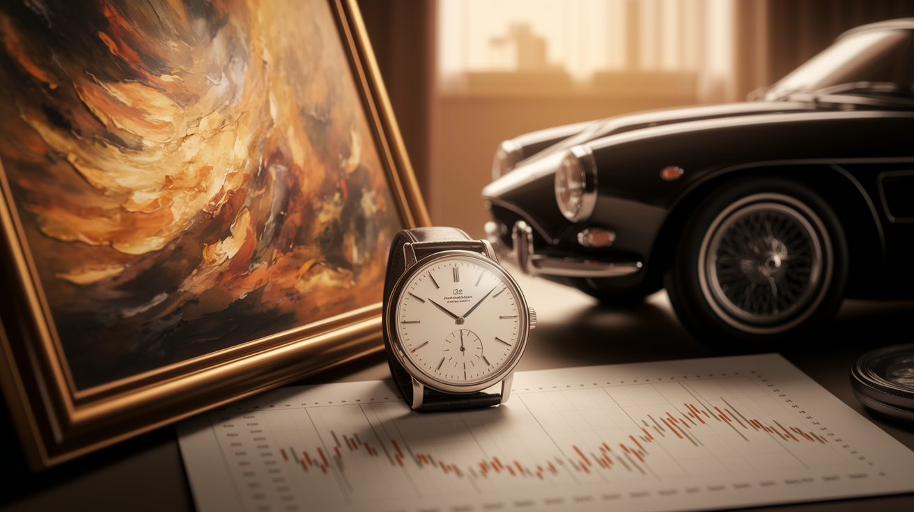 Ein Vergleich von Sammlerstücken und Aktien als Investitionen.