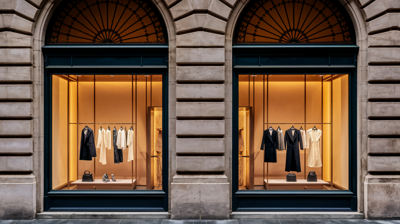 The Luxury Goods Market in Europe: Tradition and Stability Amidst Historical Architecture.