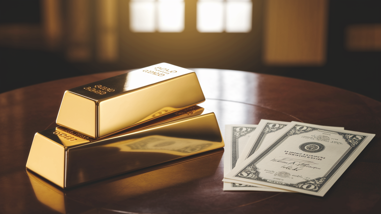 Gold and corporate bonds compared: Opportunities and risks in times of declining rates.