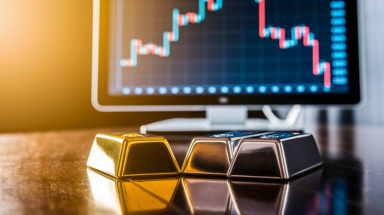 Gold und Silber in Krisenzeiten: Ein Vergleich ihrer Stabilität.