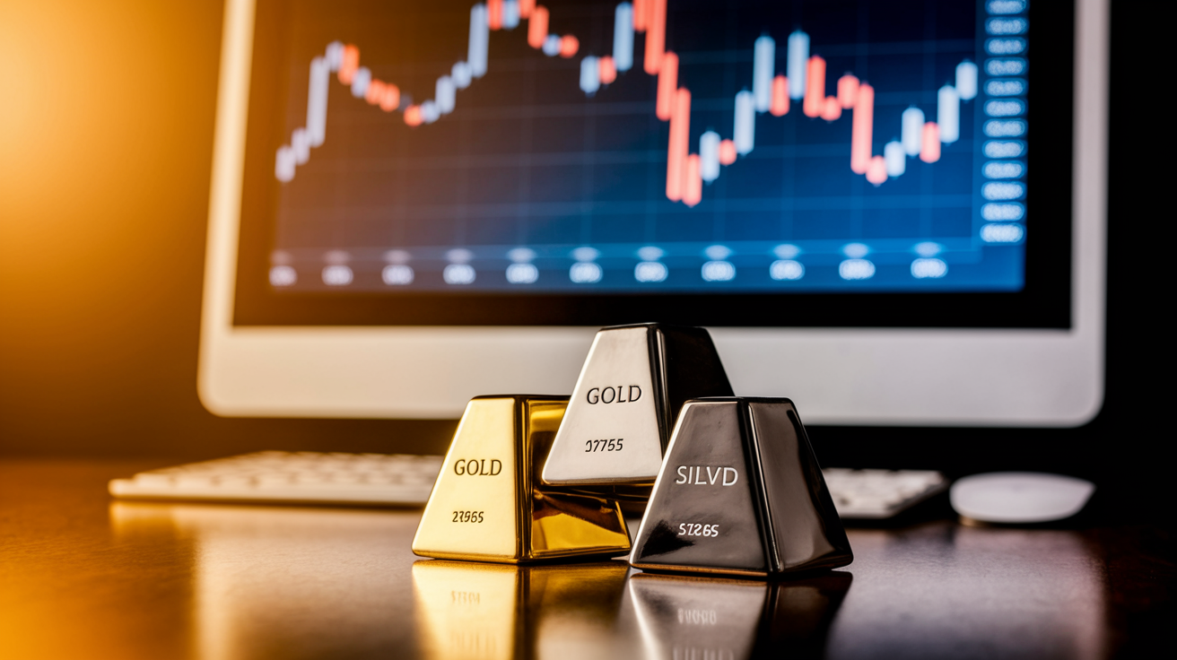 Gold und Silber in Krisenzeiten: Ein Vergleich ihrer Stabilität.