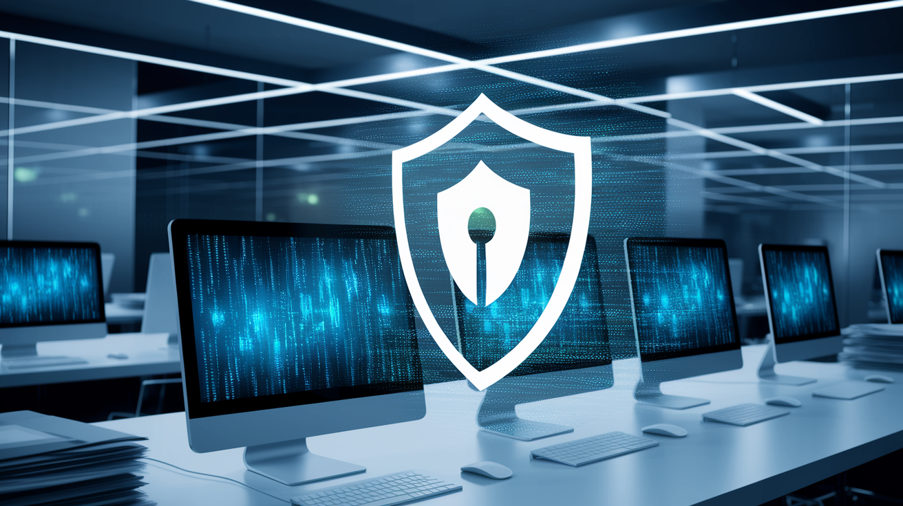 Schutzmaßnahmen gegen KI-gesteuerte Angriffe und Ransomware für Unternehmen.