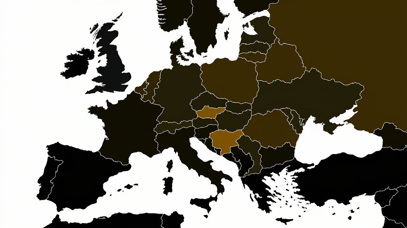 Geographical differences between Northern and Southern Europe for wind energy.