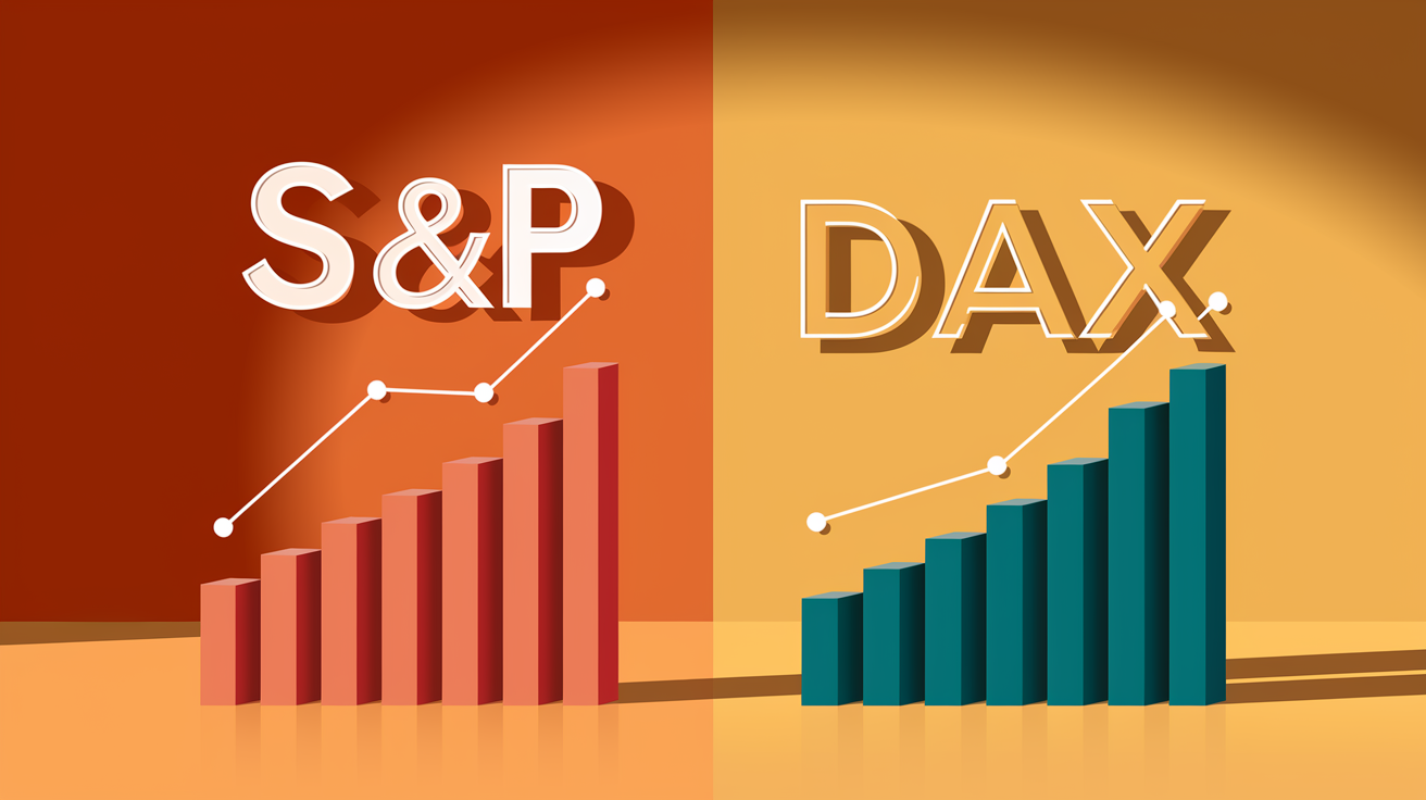 Un confronto dei rendimenti medi da dividendi tra S&P 500 e DAX.