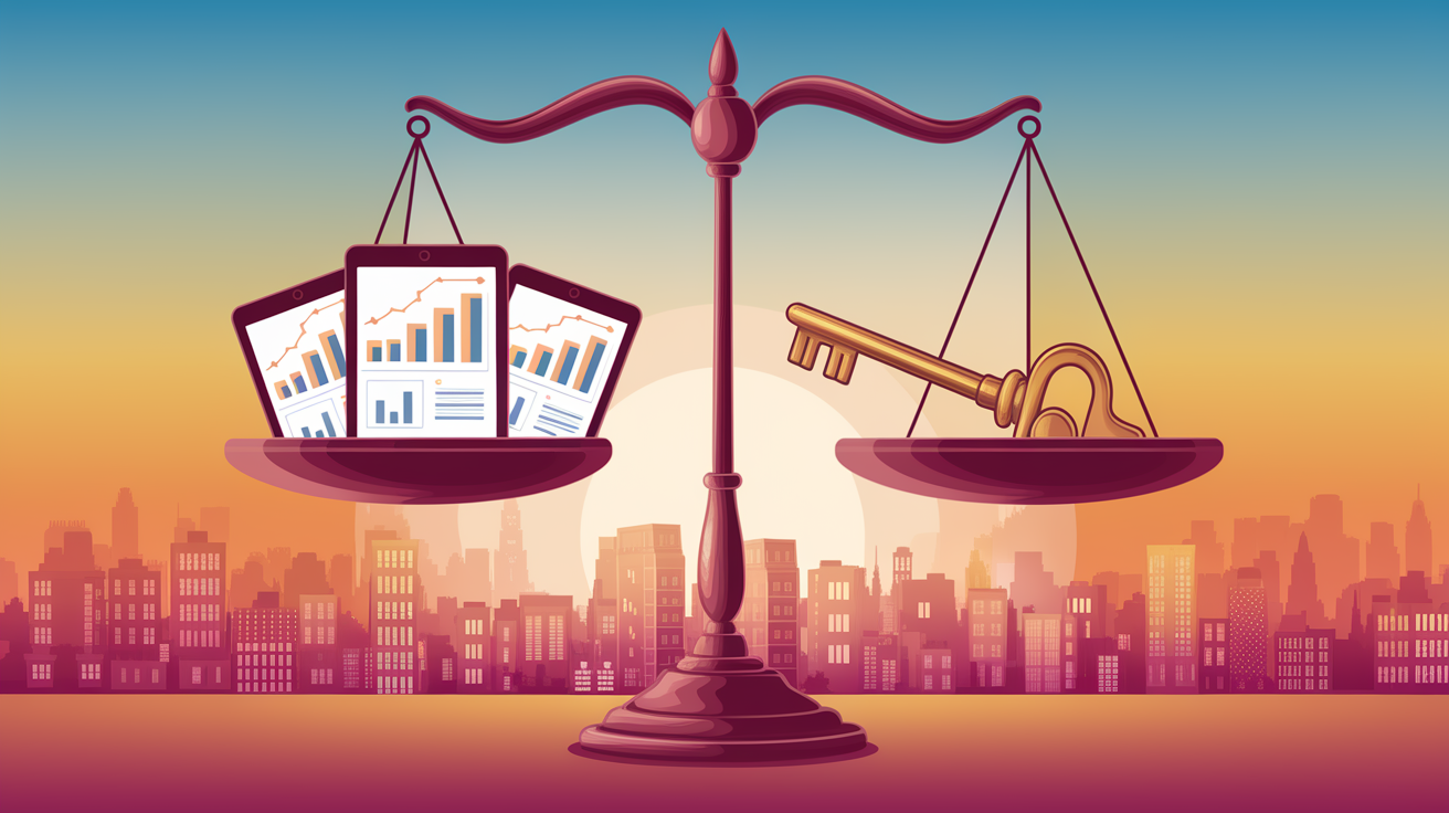 A comparison of the pros and cons of crowdfunding and direct property purchase.