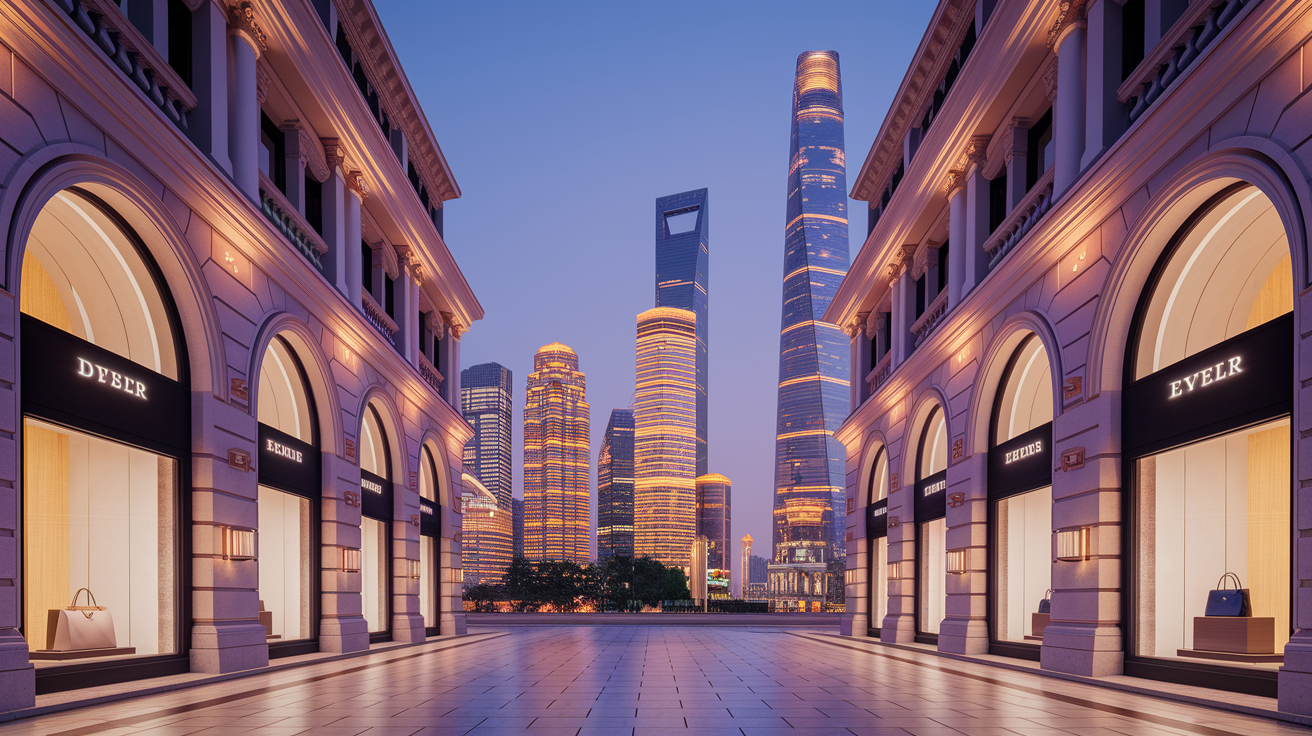 The emerging luxury goods market in China despite economic challenges.