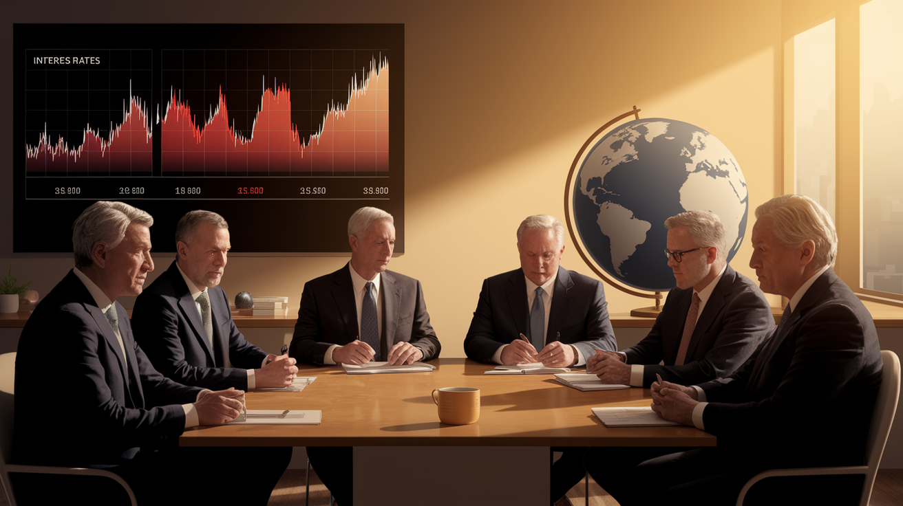 Banchieri centrali discutono sul ruolo dei tassi d'interesse nella forza della valuta.