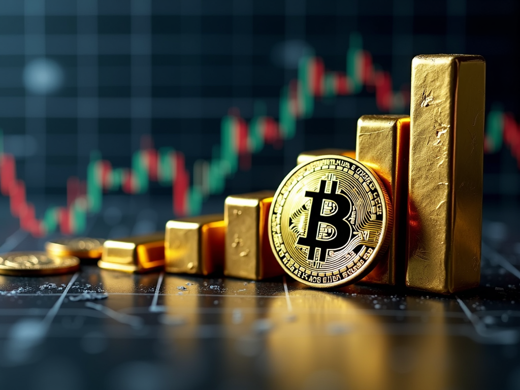 Un confronto sulla volatilità di Bitcoin e oro.