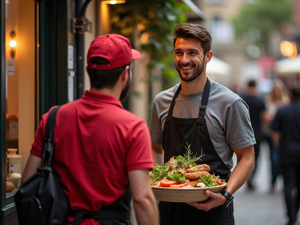 Die Verschmelzung von Technologie und Gastronomie prägt die Zukunft der Essensbeschaffung.