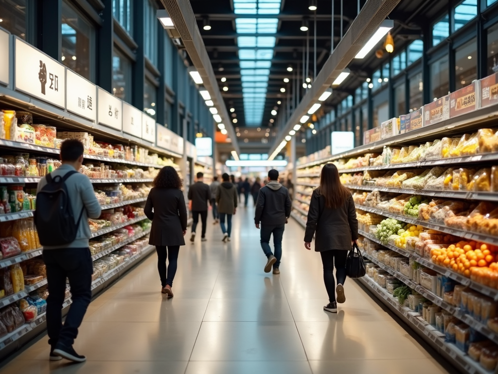 A comparison of consumption habits in the USA and China.