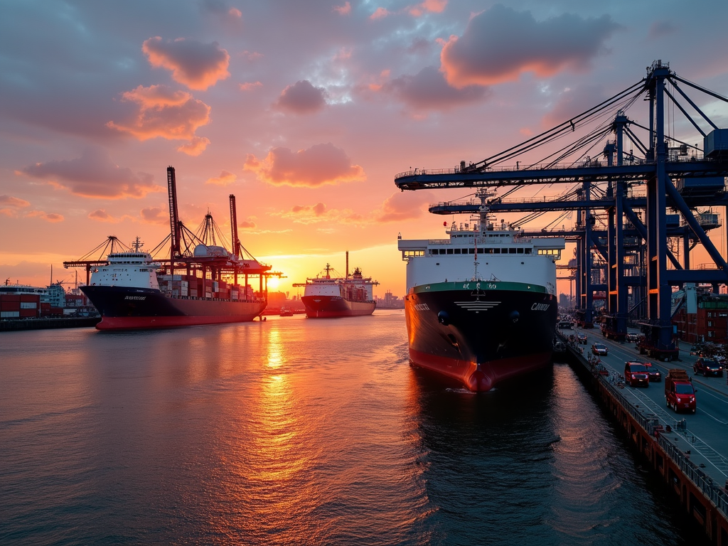 Rotterdam: a central hub of European logistics.