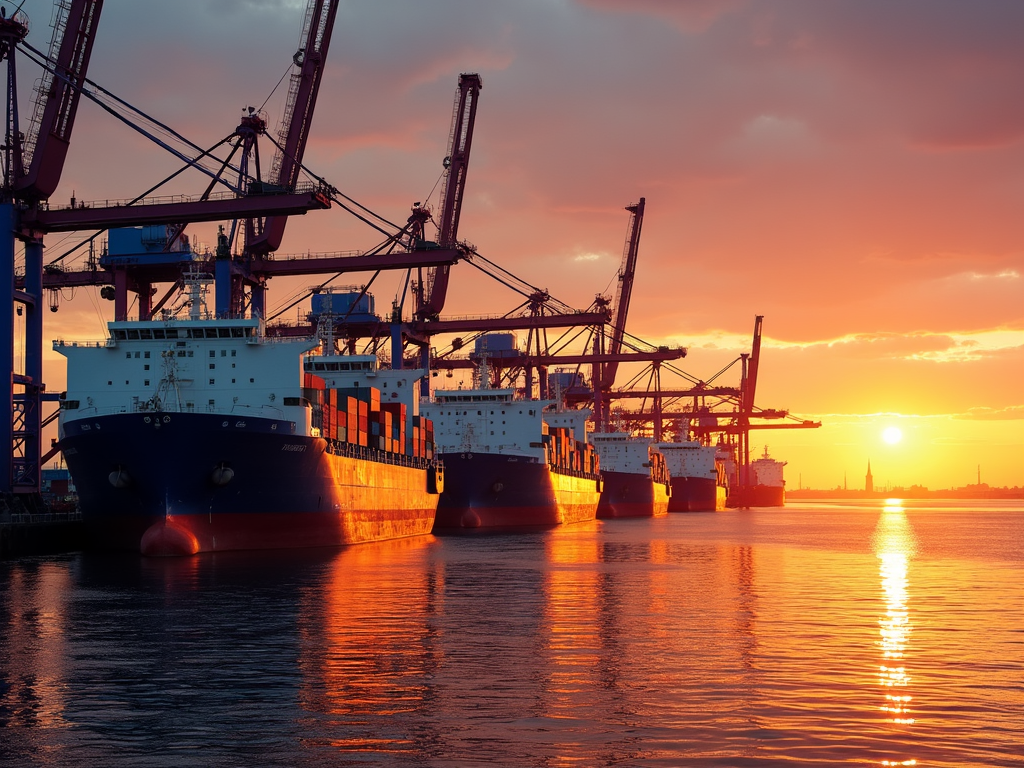 Rotterdam: a central hub of European logistics.