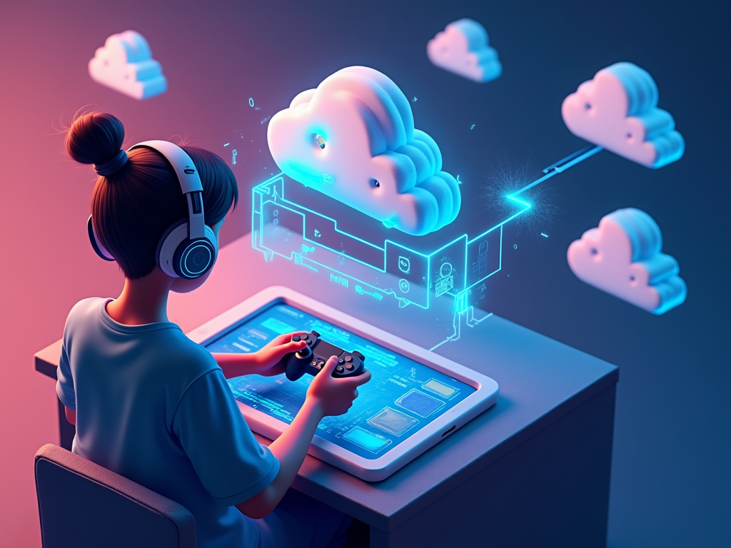 A gamer enjoys a game through Console Gaming, known for its enduring tradition and innovation.