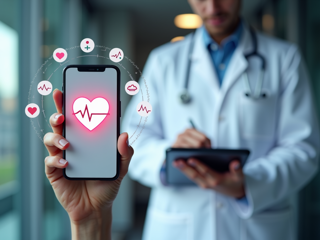 Die Rolle von Gesundheits-Apps in der präventiven und personalisierten Gesundheitsvorsorge.